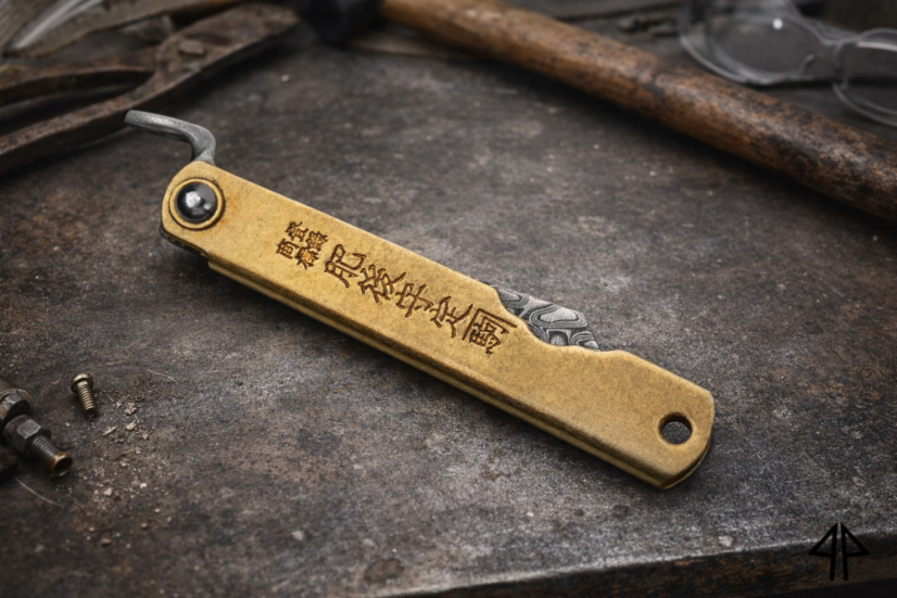 Higonokami Hoseki Damascus