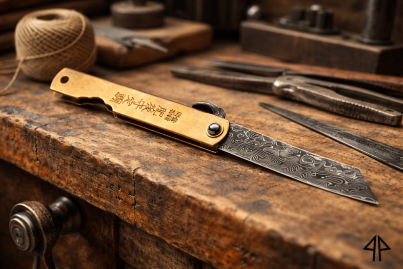 Higonokami Hoseki Damascus